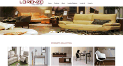 Desktop Screenshot of lorenzo-international.com